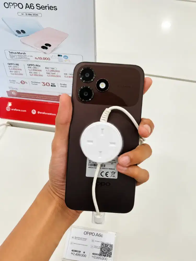 Oppo A6x murah meriah bisa cicilan