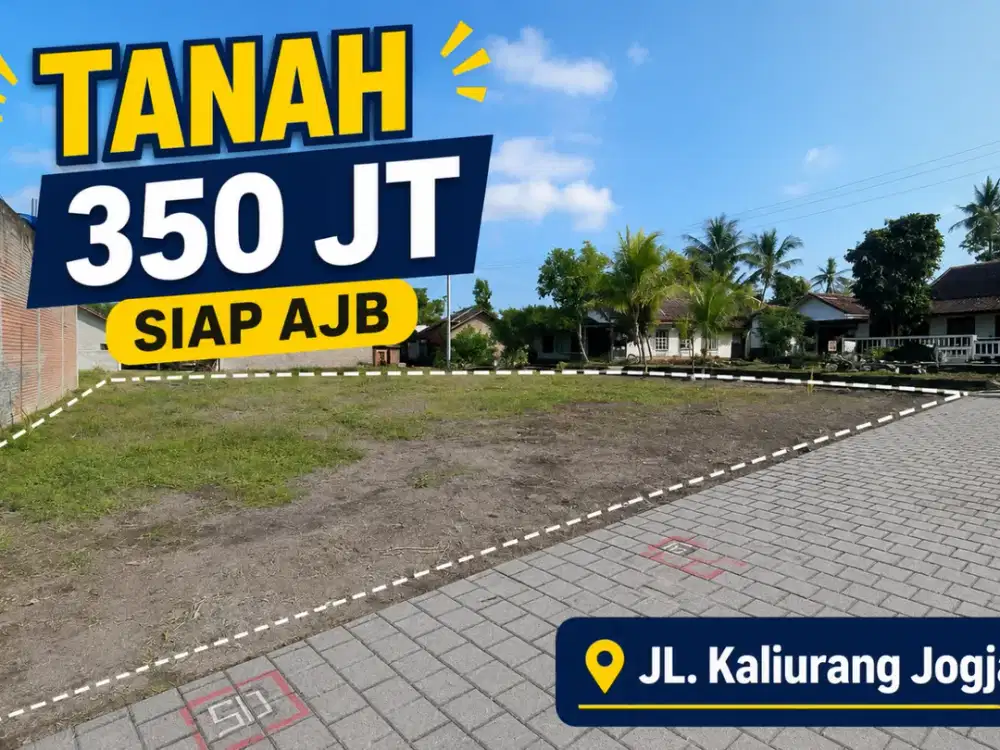 Siap AJB Tanah Bisa Langsung Bangun Di Timur Kamous UII JL.Kaliurang