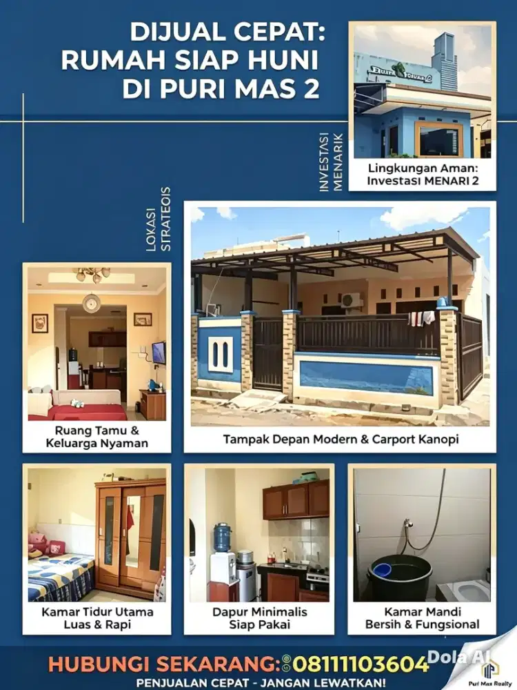 Di Jual Rumah LT 60M²