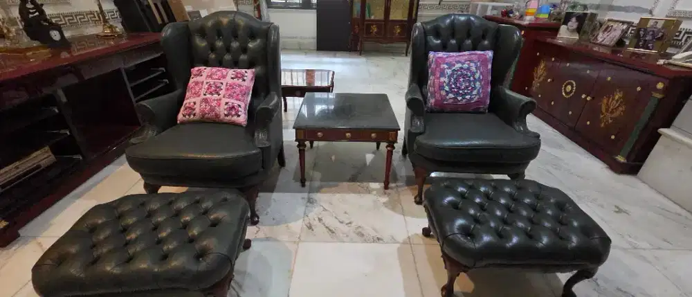 2 set sofa + sofa kaki