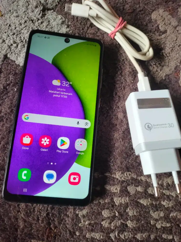 Samsung A52 (8/128)baik cuman FP off.NFC,PASS