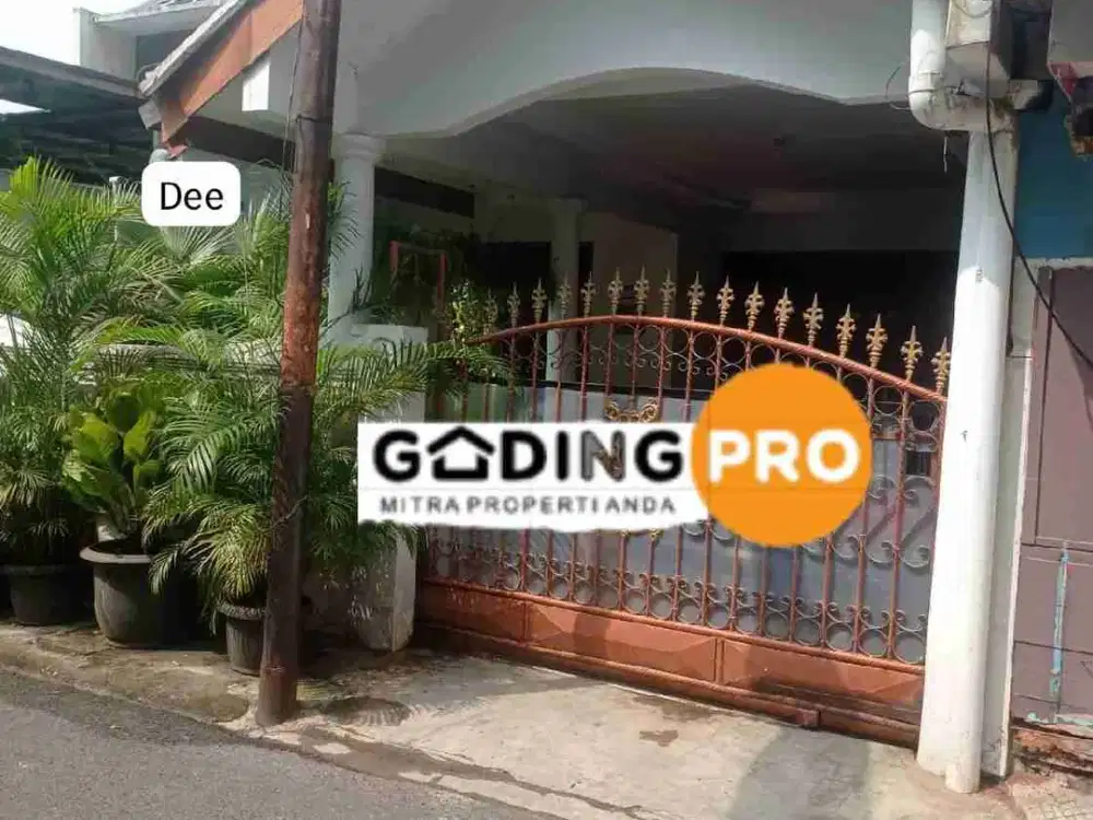 JUAL RUMAH KOTA KASABLANKA JAKARTA SELATAN SHM COCOK BUAT USAHA LOKASI STATEGIS DEPAN KOKAS