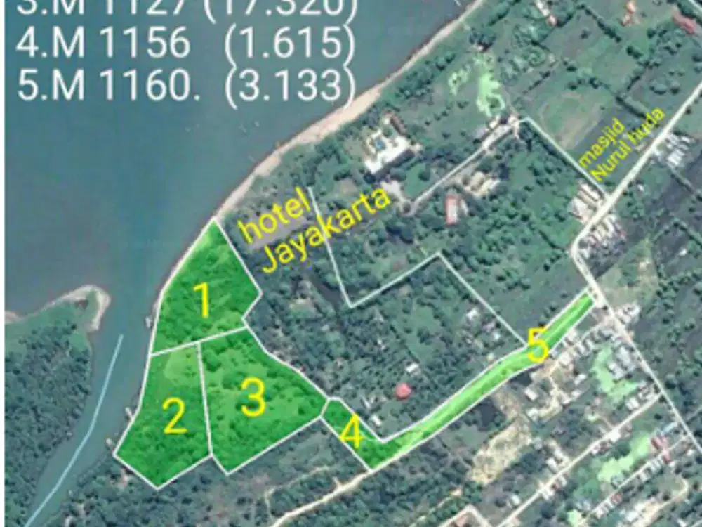 Dijual Tanah Nol Pantai, Strategis di Labuan Bajo, Nusa Tenggara Timur
