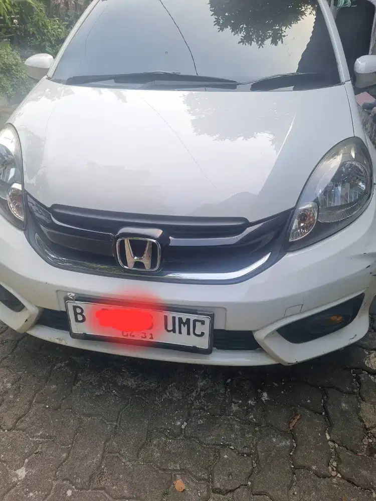 Brio tipe E tahun 2017 transmisi Autometic