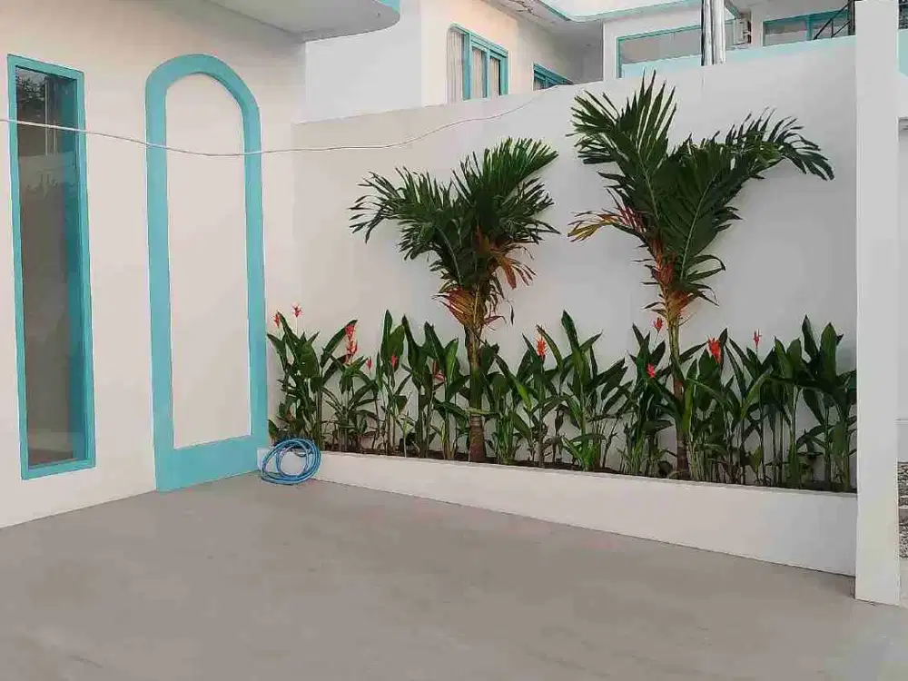 DIJUAL VILLA BERGAYA SANTORINI, MELASTI, UNGASAN,KUTA SELATAN
