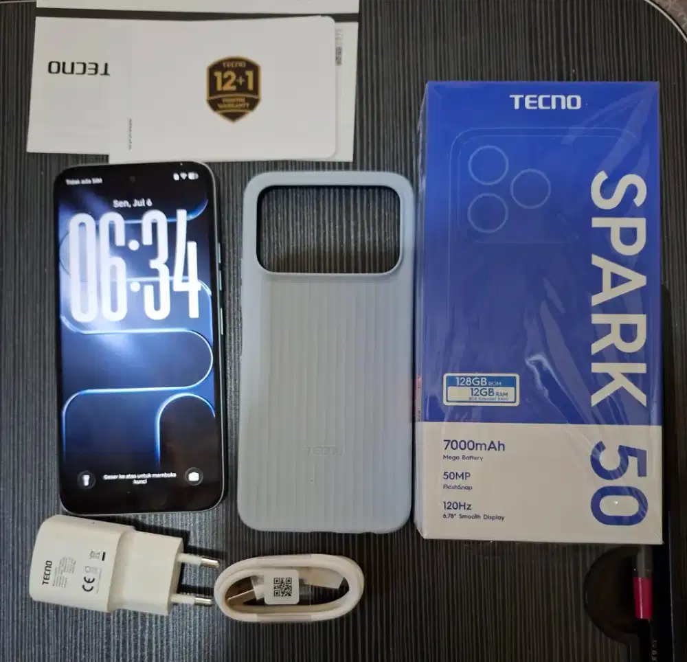 Tecno Spark 50 RAM 4+8/ ROM 128 GB Neo Titanium