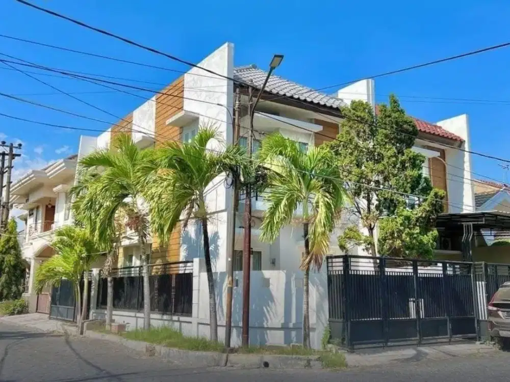 Rumah Hoek Siap Huni Di Wisma Mukti Dekat Ke Pusat Kota Dan Merr