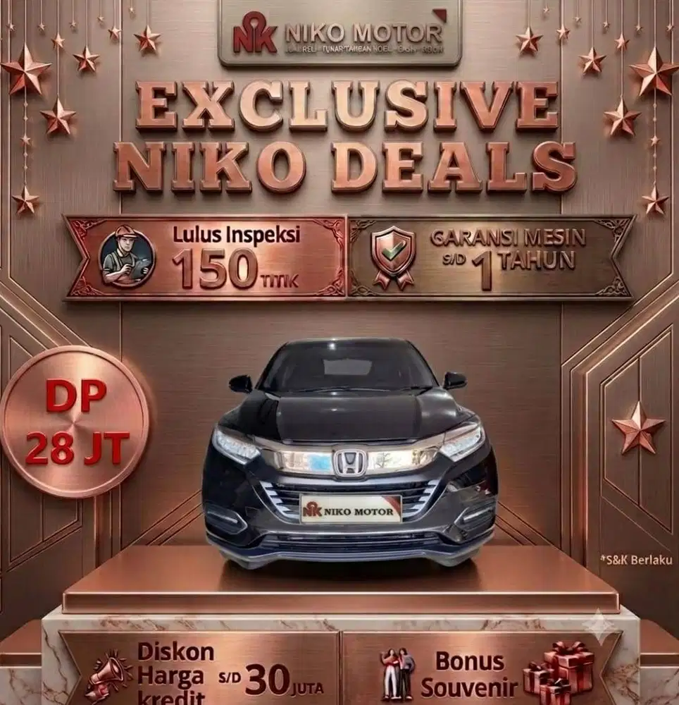 (ANTIK KM54RB) HRV 1.5 SE (E SPECIAL EDITION) 2021 AT :2019|2020