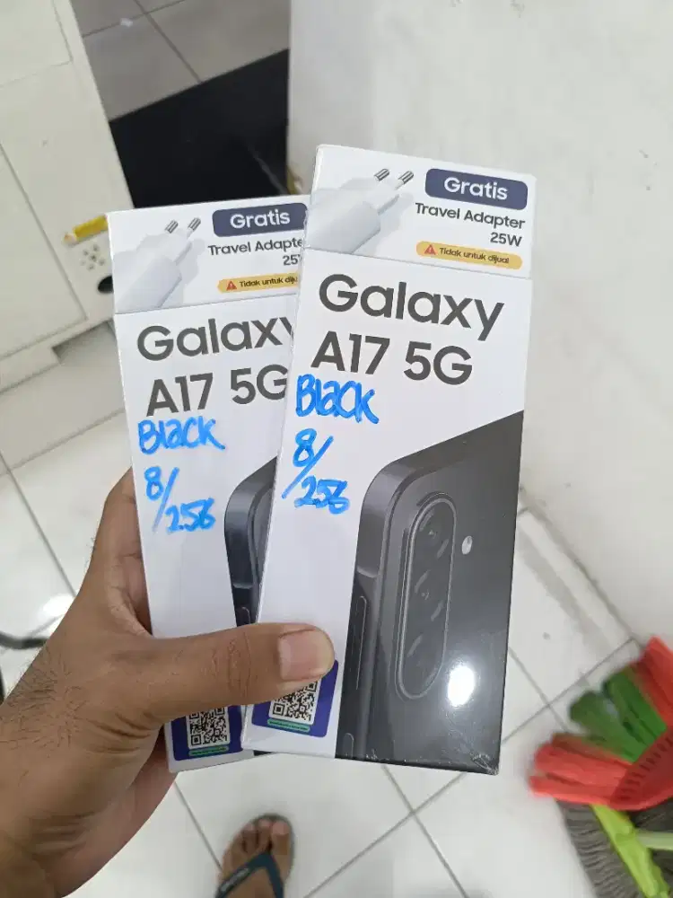Samsung A17 5g 8/256 black New segel