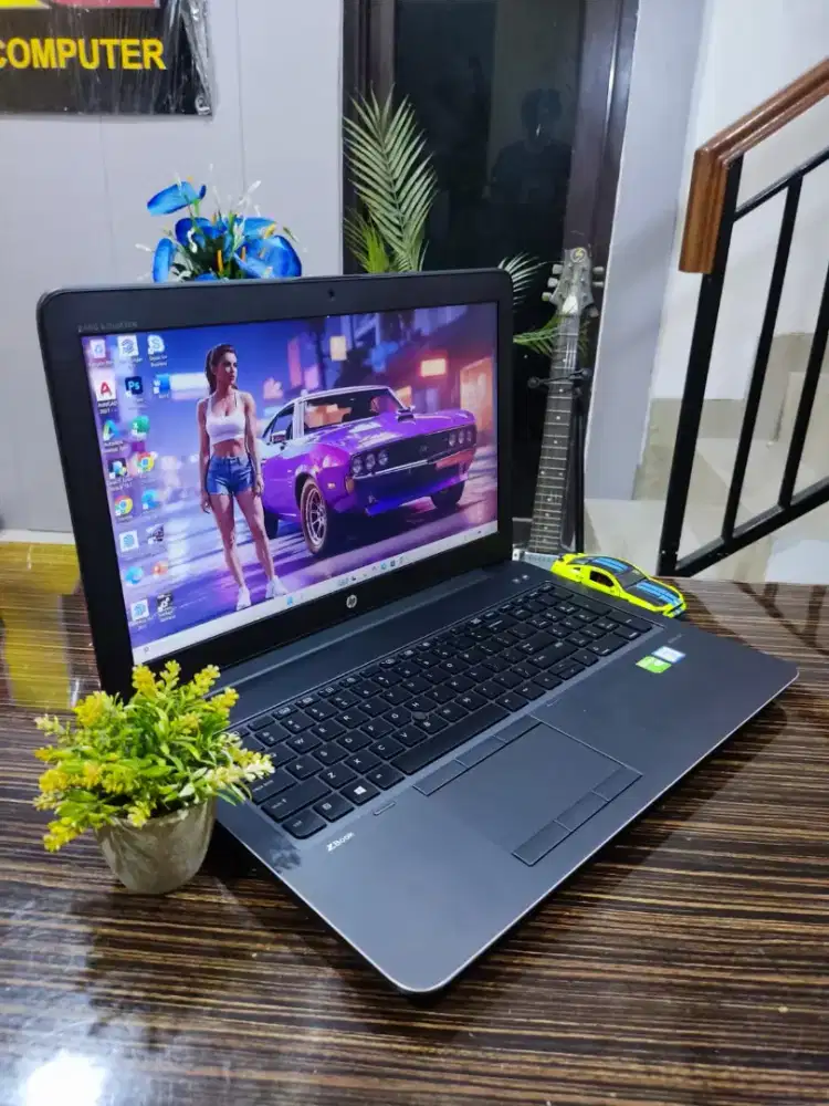 HP ZBook 15 Intel Xeon Ram 8/256gb Ssd Dual Vga Nvidia Quadro COD