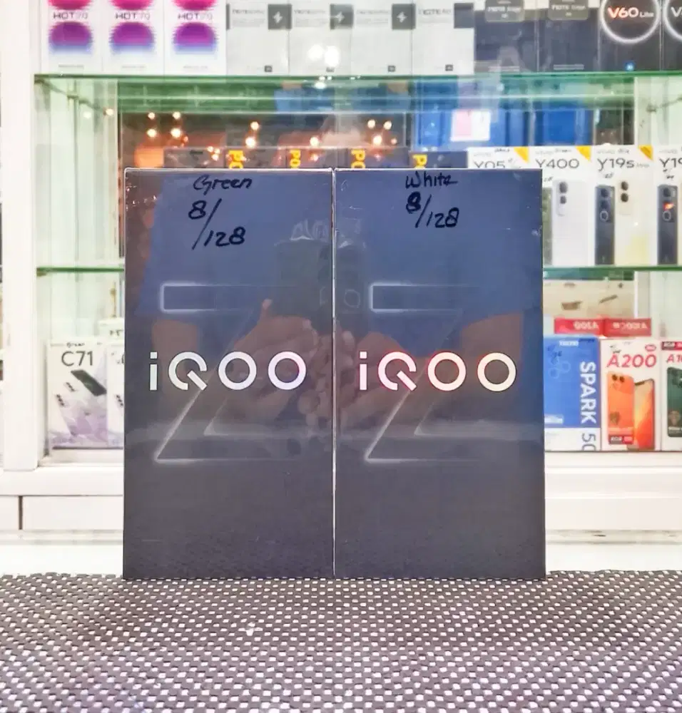 BARU...IQOO Z10 Lite RAM 8+8/128 SEGEL/GARANSI RESMI.