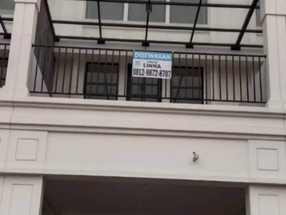 Disewakan Ruko Gading Serpong 3 Lantai di The Hudson By Rumah Chinida (Lw)