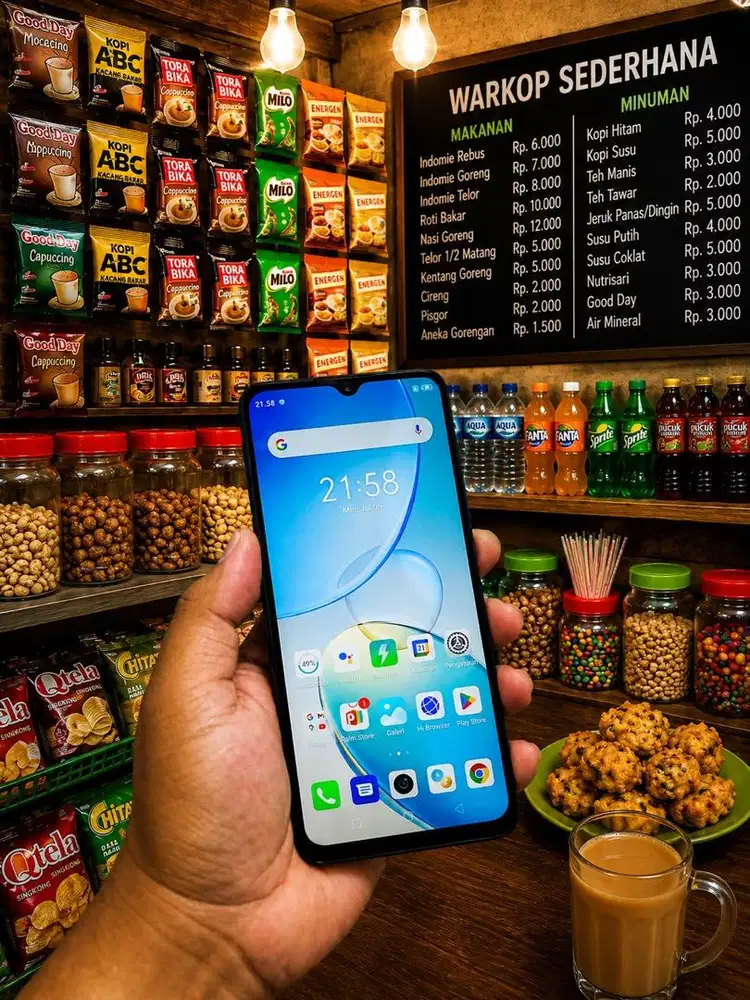 Infinix hot 20i 4/64 Unit Casan