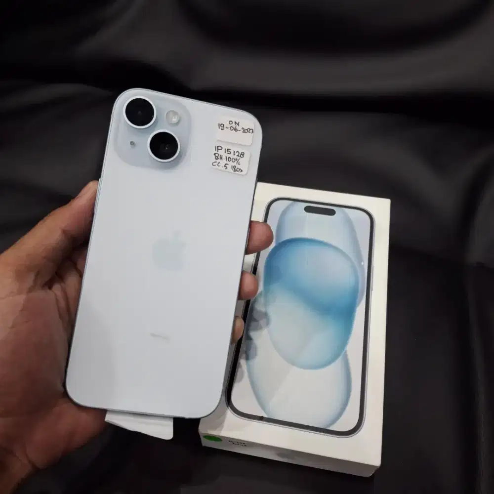 iPhone 15 128Gb Blue Garansi