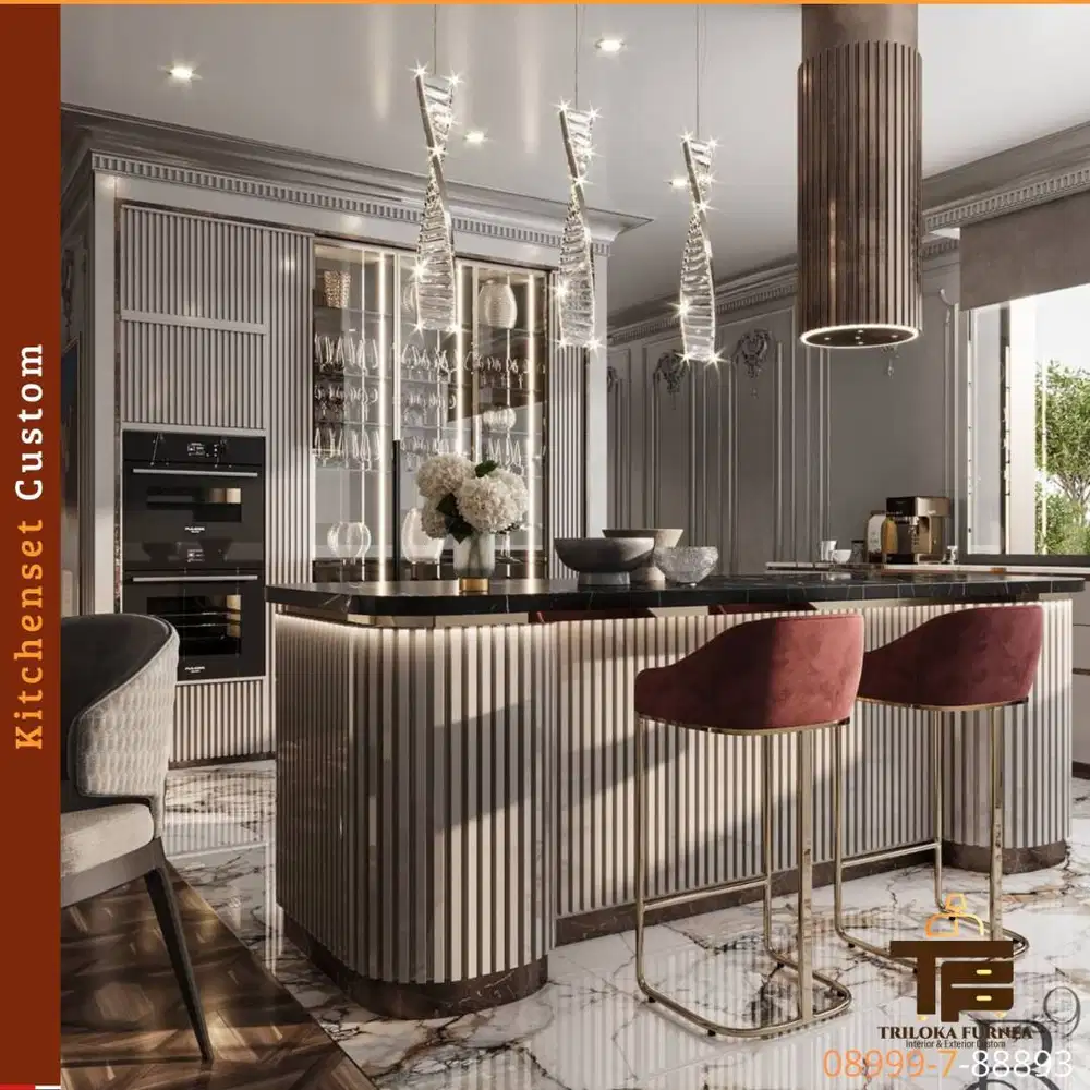 Kitchen Set Custom Berkualitas | Solusi Dapur Lebih Rapi & Modern