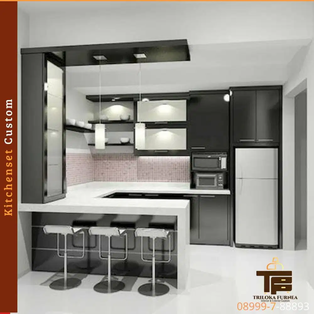 Kitchen Set Custom | Material Berkualitas & Pengerjaan Profesional
