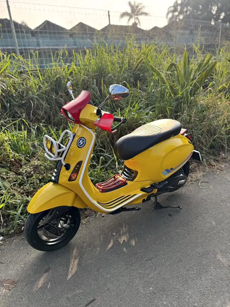Vespa Sprint 2019 (Yellow) ABS iGET FL FULLMODS MURAH