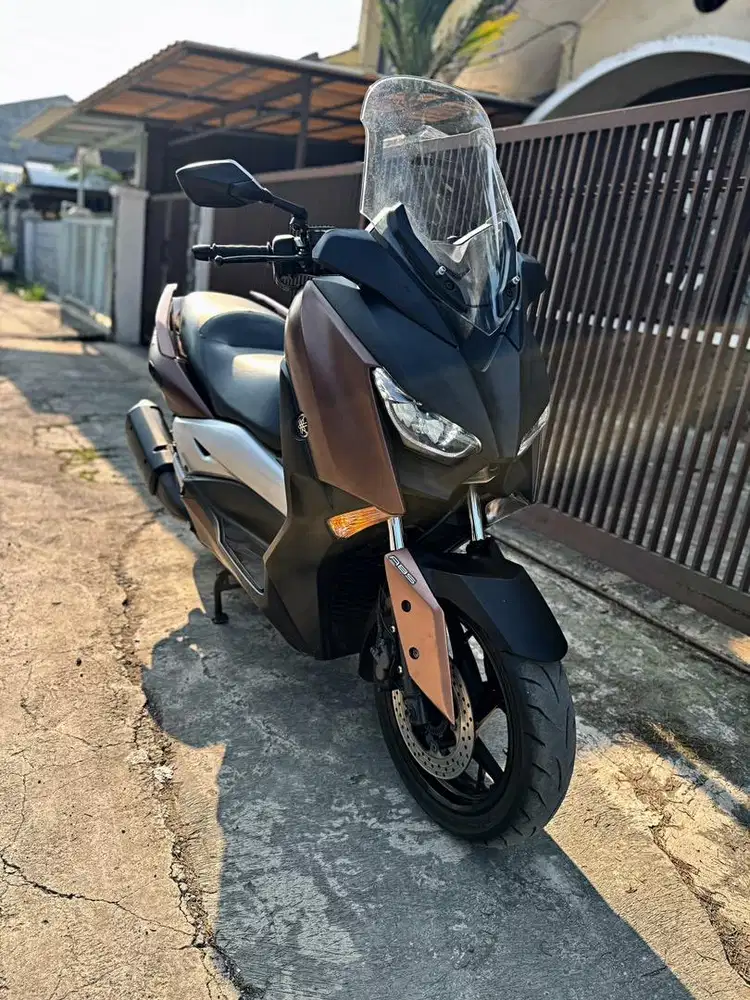 Yamaha XMAX 250 2017 Brown Matte Asli Good Conditions Full Orian