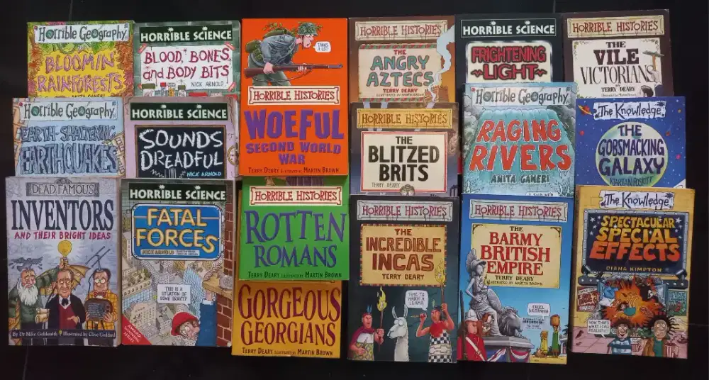Buku KOLEKSI Horrible Histories - Science - Geography