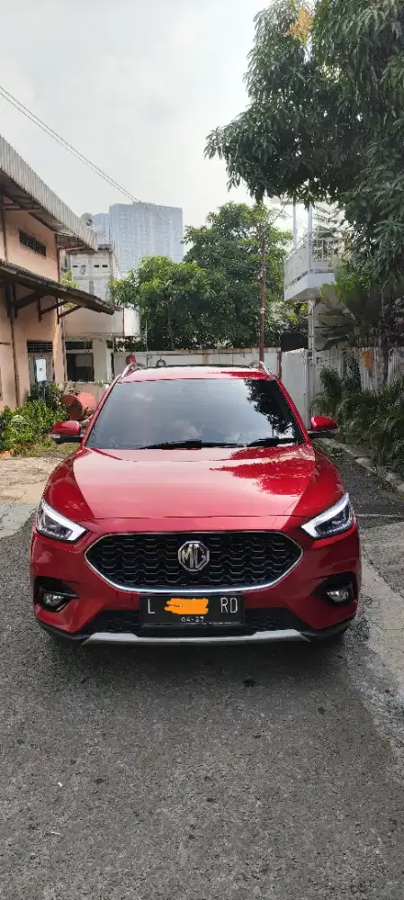 MG ZS AT 2021 Merah,Tangan Pertama, Pajak Hidup, Siap Pakai