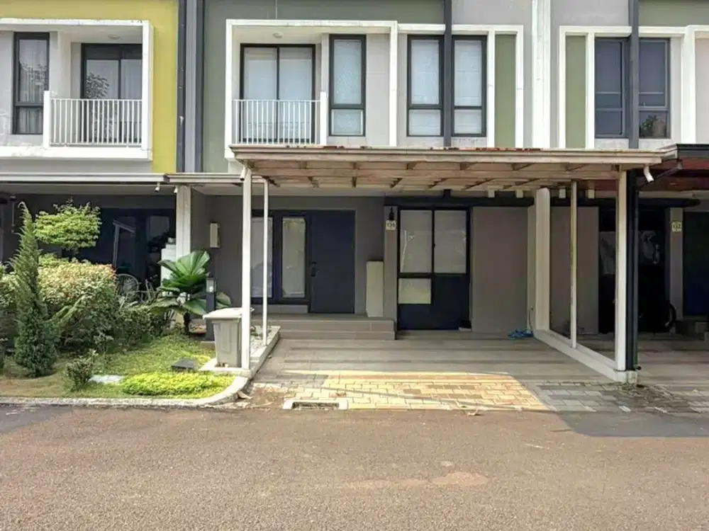 DIJUAL CEPAT, BU CLUSTER BARONI RAYA SYMPHONIA DI GADING SERPONG DENGAN DESIGN MEWAH FUL FURNISED