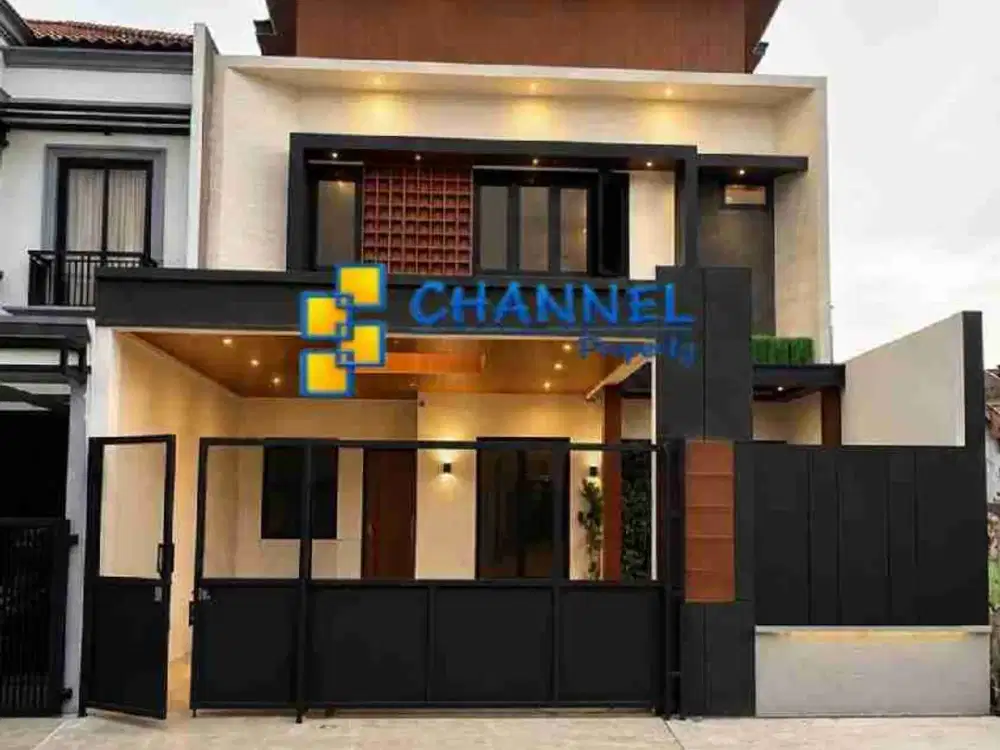 JUAL Rumah Modern 2 Lantai Surat SHM di BSD Griya Loka, Vn Dw