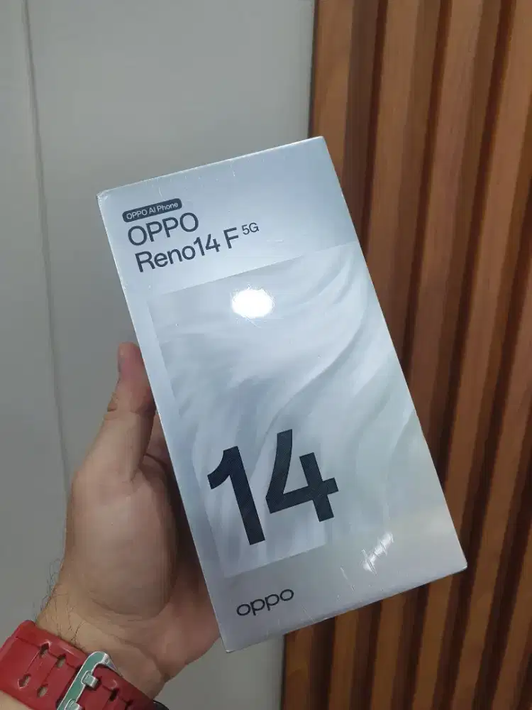 Oppo Reno 14F 5g Ram8gb memory 256gb Pink New resmi oppo