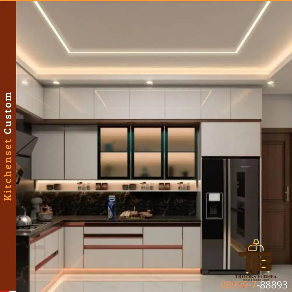 Kitchen Set Custom Minimalis Modern | Desain Sesuai Keinginan