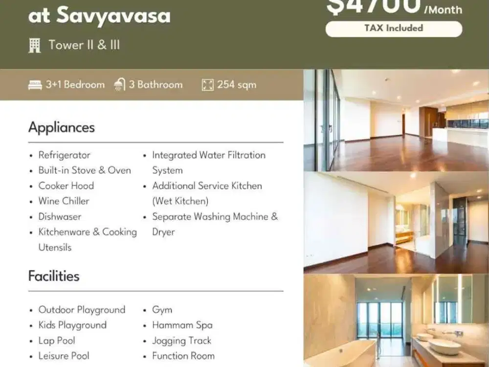Savyavasa Residence, A Luxury and Pet Friendly Apartemen In Dharmawangsa