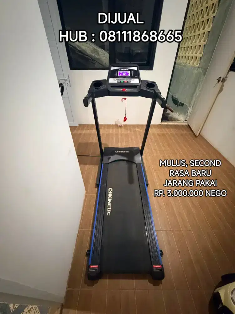 Dijual Treadmill Kinetic Second Rasa Baru