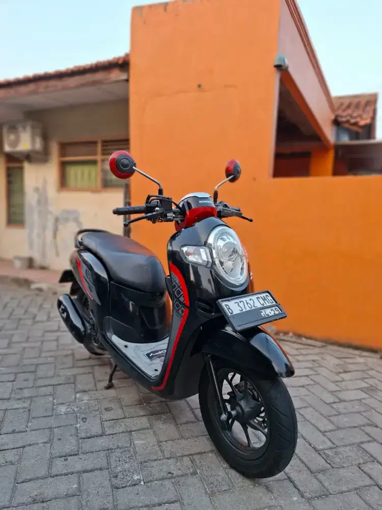 Honda Scoopy Sporty Rmot Alarm 2019 Siap Pakai