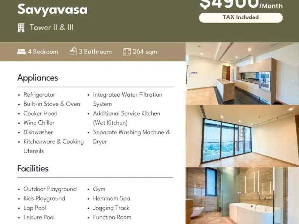 Savyavasa Residence, Luxury and Pet Friendlah Apartmen In Dharmawangsa