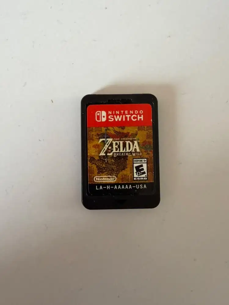 Catridge Nintendo Switch Zelda Breath of the Wild