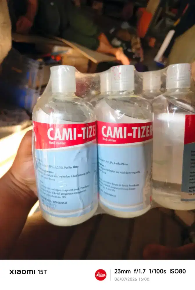 HAND SINITIZER CAMI-TIZER 500 ML KADALUARSA EXP 2022