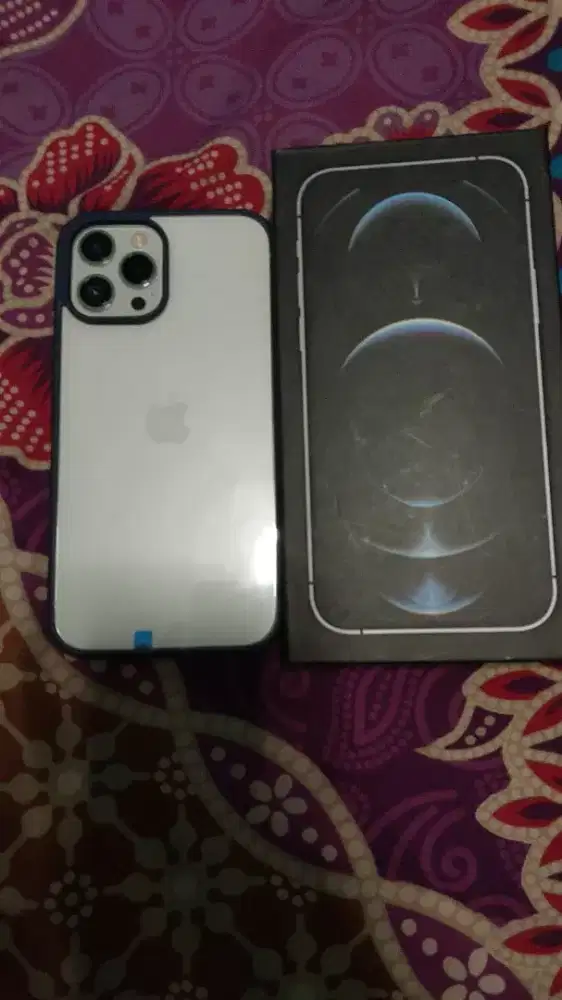 I Phone 12 Promax 128 Gb (inter), lengkap