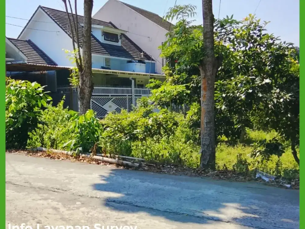 Tanah Kost Jogja 500 Meter Kampus UII Kaliurang Siap Bangun