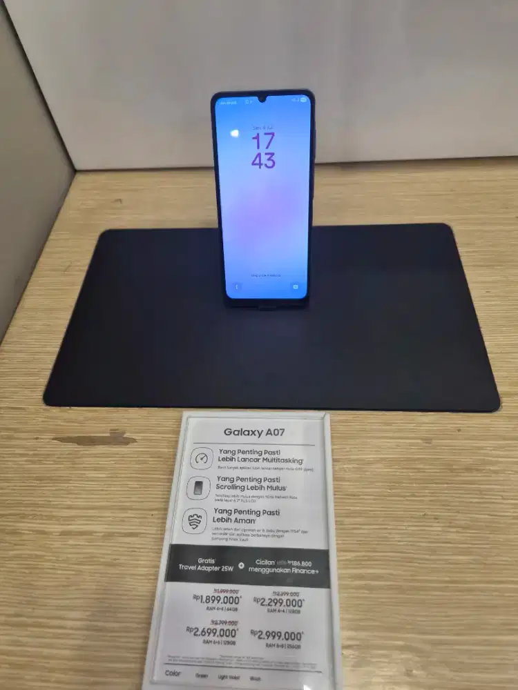 SAMSUNG A07 4+4/64 GB Termurahhhh