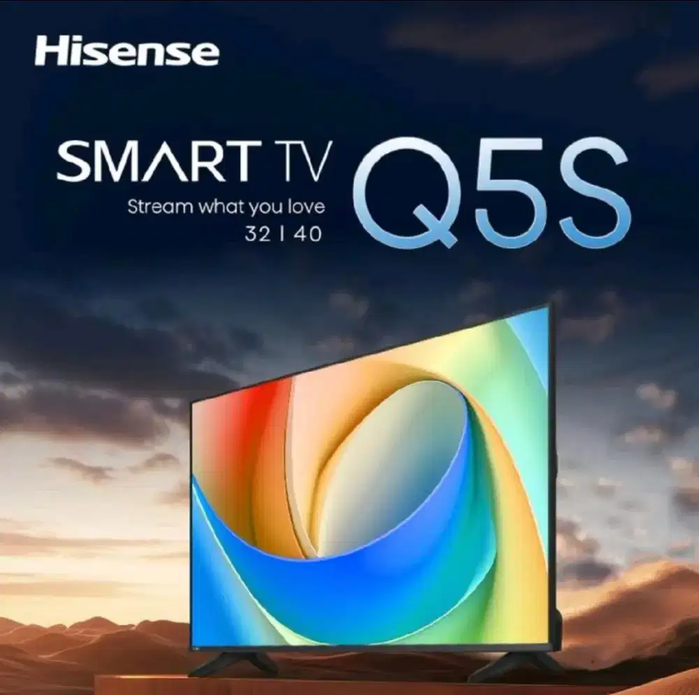 HISENSE LED TV 32 Q5S Qled smart tv