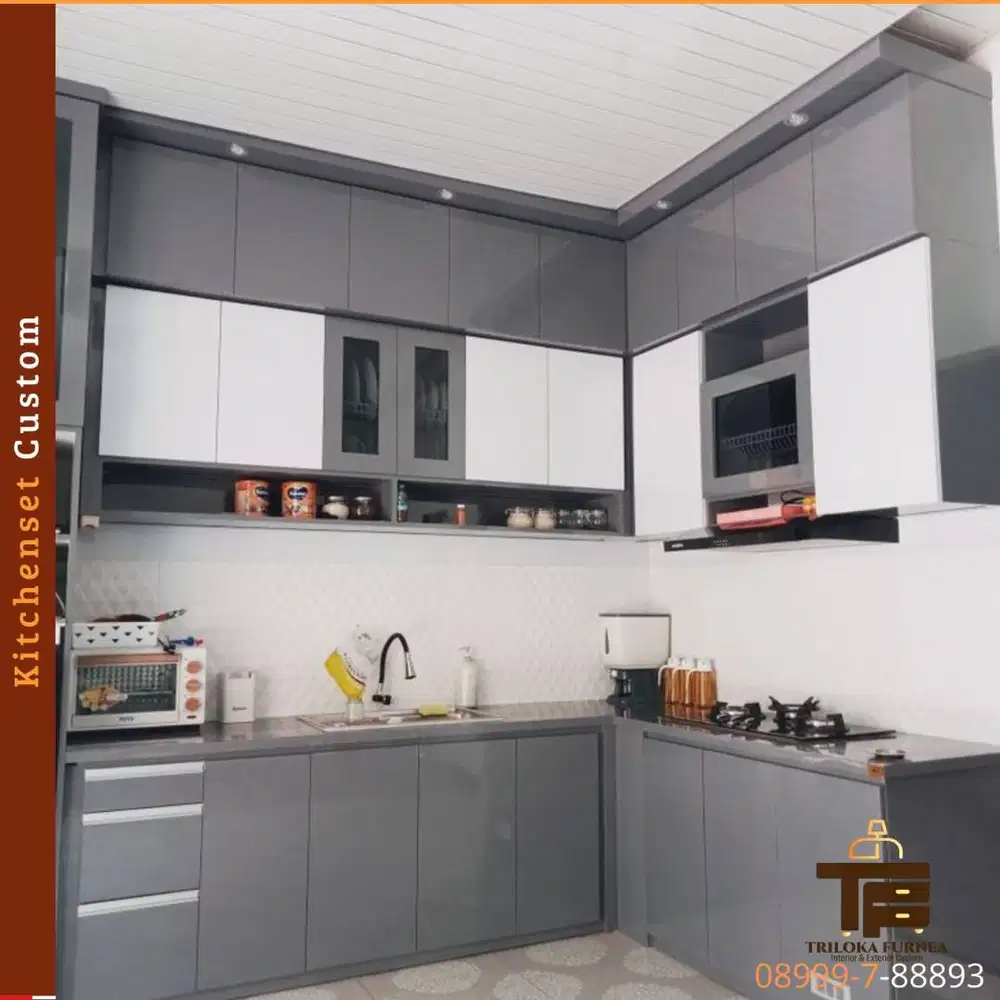 Kitchen Set Custom Modern | Pengerjaan Presisi & Material Berkualitas