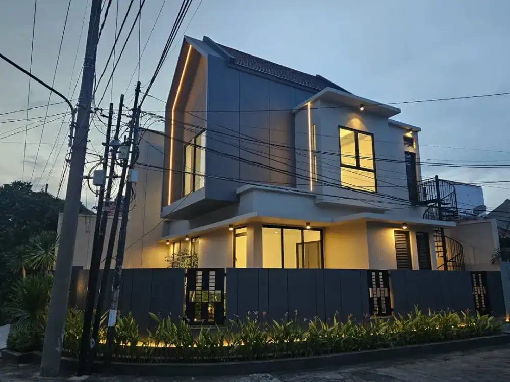 BARU GRESS RUMAH HOOK BABATAN PANTAI SCANDINAVIA MODERN STYLE. DEKAT MULYOREJO, MERR, MULYOSARI, SUTOREJO, UNAIR, KWK, ITS, PAKUWON CITY, DHARMAHUSA