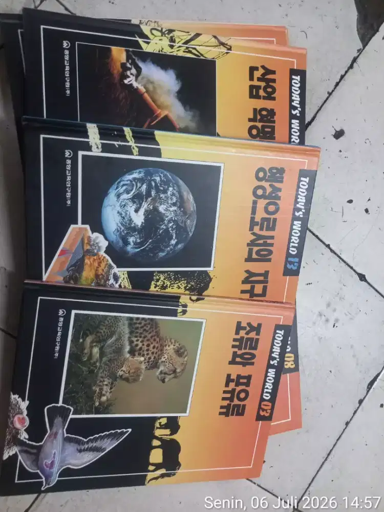 Buku bahasa korea ada 24 volume