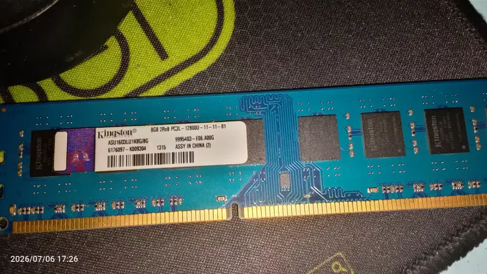 ram kingston ram 8 drr3l
