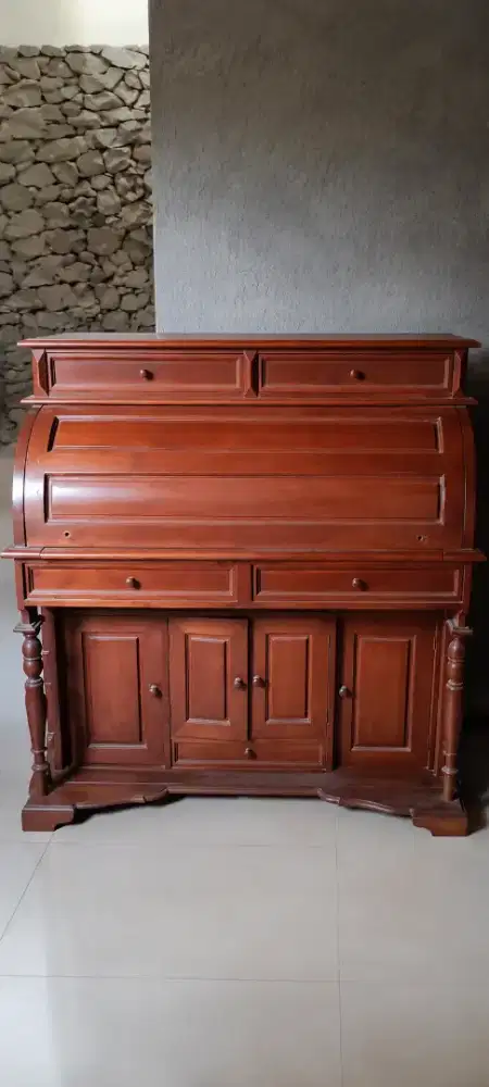 Meja Tulis Klasik Roll Top