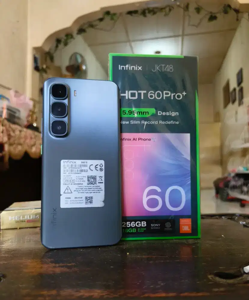 Infinix Hot 60 Pro + Plus (8/256) Fullset Original