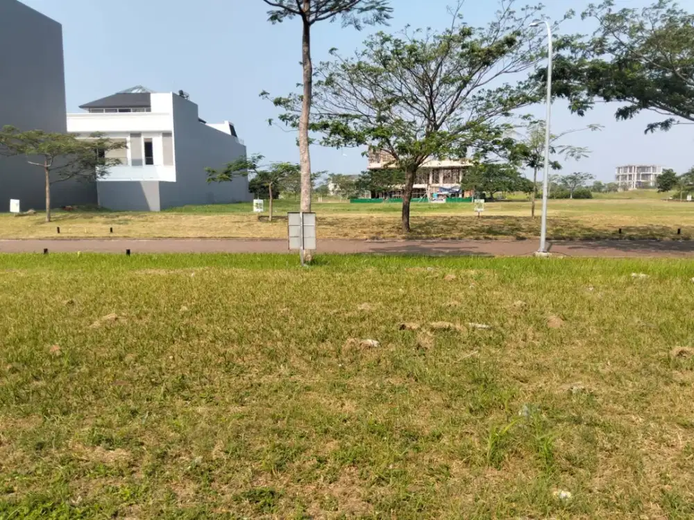 Tanah Kavling Siap Dibangun Bebas Banjir di Symphony Boulevard Golf Island PIK 2