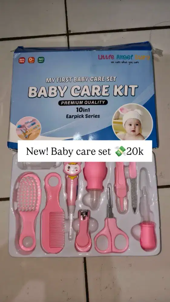 New! Baby care set