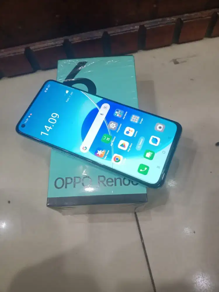Oppo Reno 6 ram 8/128 4G normal semua nya msh original semua nya  lkp