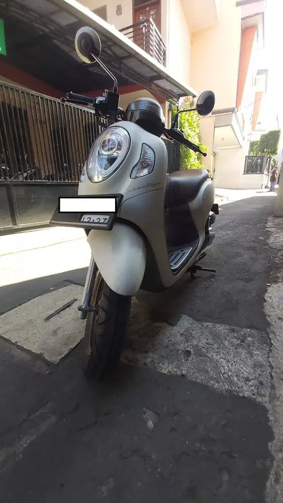 Jual Honda Scoopy 2022 Akhir Putih Tangan Pertama Tinggal Pake Bandung