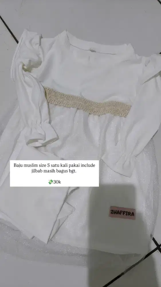 Baju muslim include jilbab