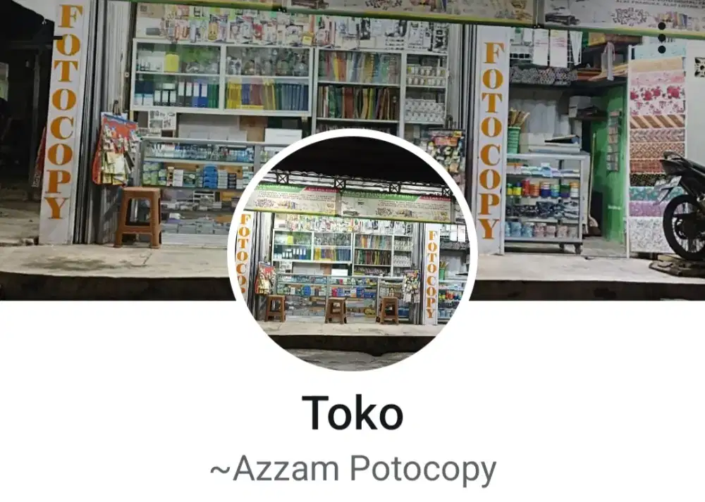Dijual Toko ATK & fotocopy